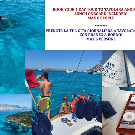 Hotel en barco One Day Sailing Tour San Teodoro Sardinia Puntaldia
